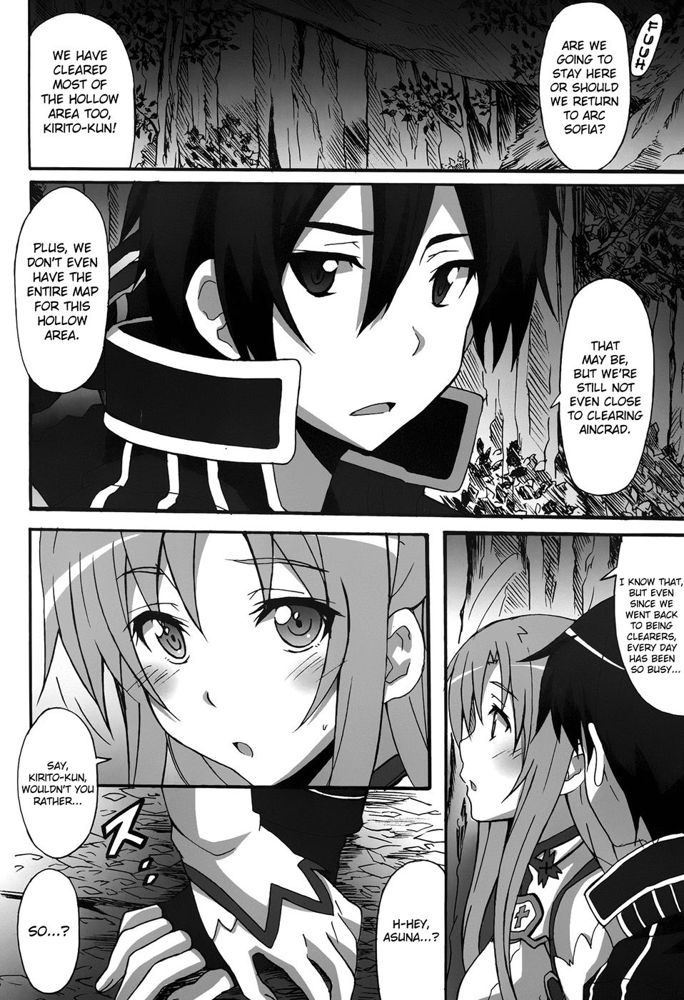 Hentai Manga Comic-Sword Art Online Hollow Sensual-Chapter 1-3